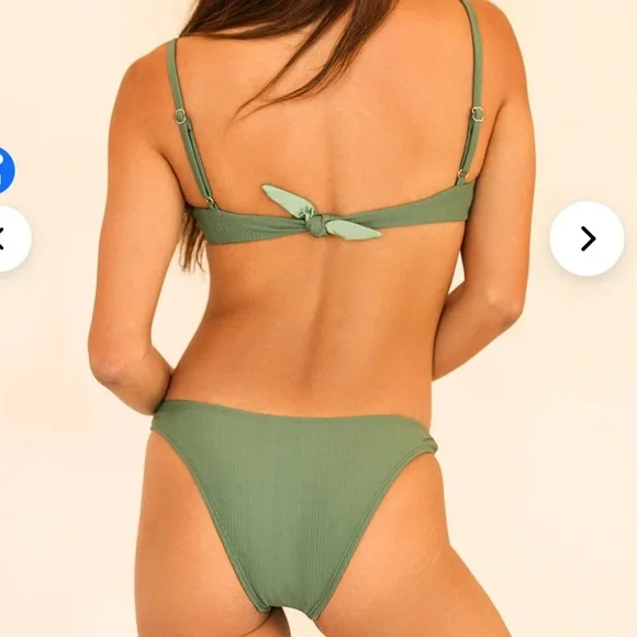 Dippin Daisy’s Gigi Top & Bottom Seashore Bottom - Picture 3 of 12